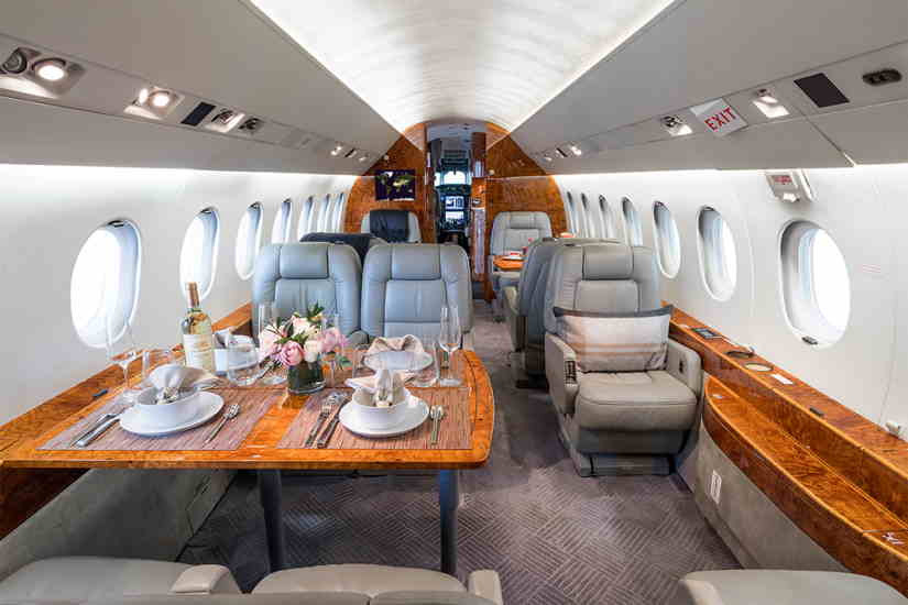 Dassault Falcon 2000 LX Kabine