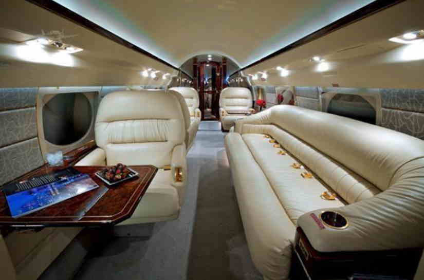 Gulfstream III Kabine