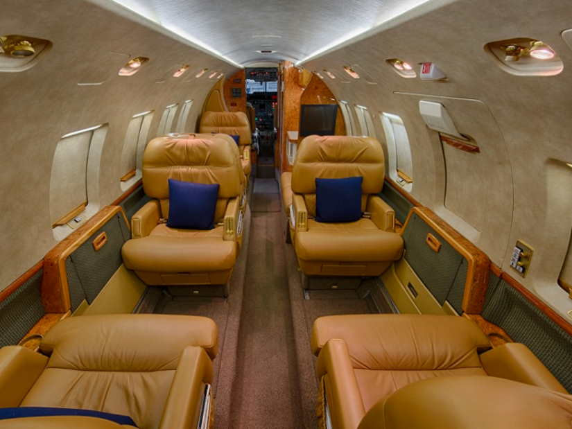 Beechcraft Hawker 800 XP Kabine